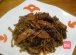 干豆角炒肉的做法图解10