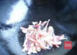榨菜坨炒肉的做法图解8
