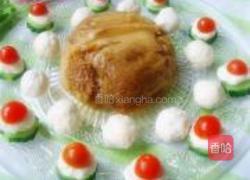 珍珠绣球扣猴头菇的做法图解14