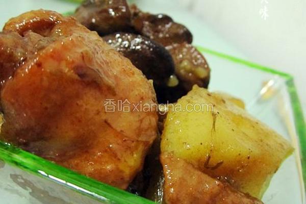 土豆炖鸡块
