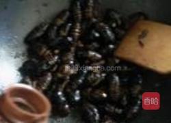 爆炒茧蛹的做法图解6