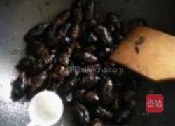 爆炒茧蛹的做法图解9