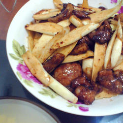 笋子炒肉的做法[图]
