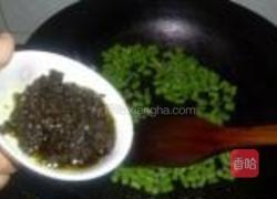 橄榄菜炒豇豆的做法图解8