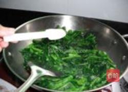 鱿鱼芥兰炒米粉的做法图解14