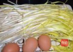 韭黄炒鸡蛋的做法图解1