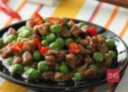 豌豆炒牛肉粒的做法图解11