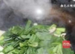 蒜苗香菇炒猪头肉的做法图解5