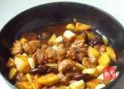 双冬焖羊腩的做法图解5