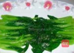 香菇油菜的做法图解5