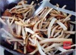 肉酱茶树菇的做法图解6