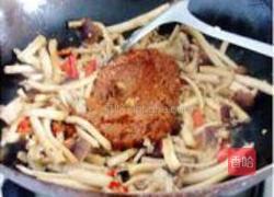 肉酱茶树菇的做法图解8