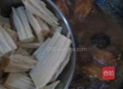 腐竹香菇炖翅中的做法图解10