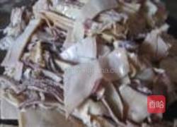 鱿鱼烧五花肉的做法图解4