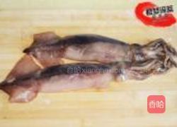 宫保鱿鱼的做法图解1