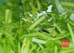 芹菜香干肉丝的做法图解4