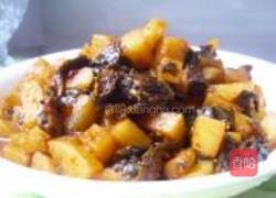 苏子叶泡菜烧土豆的做法图解9