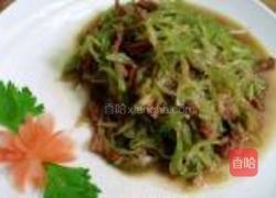 芹菜丝炒肉的做法图解11