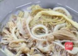 紫苏椒麻千层肚丝的做法图解3
