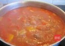 牛肉彩椒浓汤的做法图解13