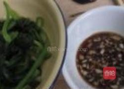 陈醋菠菜花生米的做法图解6