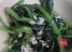 陈醋菠菜花生米的做法图解7
