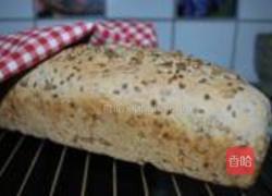 全麦亚麻籽面包的做法图解17