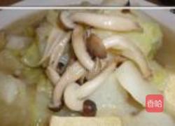 蟹味菇多宝汤的做法图解6