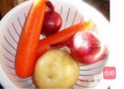 咖喱三文鱼头的做法图解2