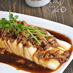 肉末凉拌豆腐的做法[图]