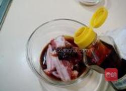 荷叶粉蒸肉的做法图解4