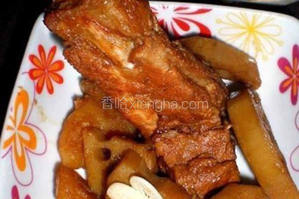 莲藕土豆炖猪脊骨