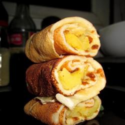 椰奶煎饼红薯卷的做法[图]