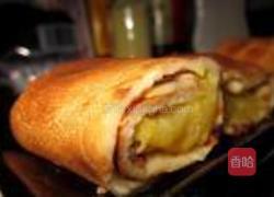 椰奶煎饼红薯卷的做法图解5