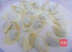 菜心猪肉馄饨的做法图解11