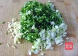 菜心猪肉馄饨的做法图解4