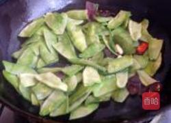 红烧扁豆的做法图解3