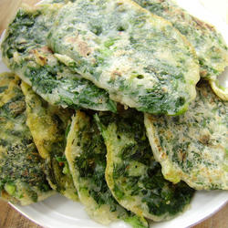 芹菜叶煎饼的做法[图]