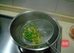 菠萝烤鸭厚匹萨的做法图解7