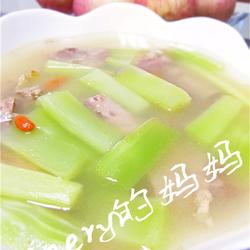 莴苣风鹅汤的做法[图]