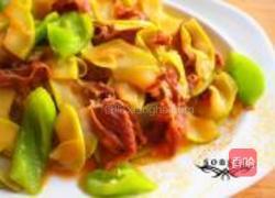 肥牛卷角瓜片的做法图解7