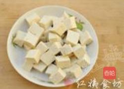 可乐豆腐的做法图解1