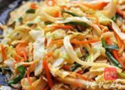 铁板包菜的做法图解6