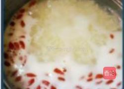 枸杞蛋花煮米酒的做法图解4