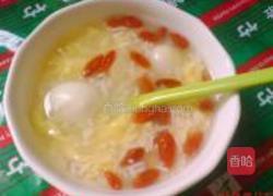 枸杞蛋花煮米酒的做法图解9