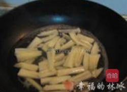 素炒藕条的做法图解4