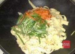 干豆腐炒韭菜的做法图解7