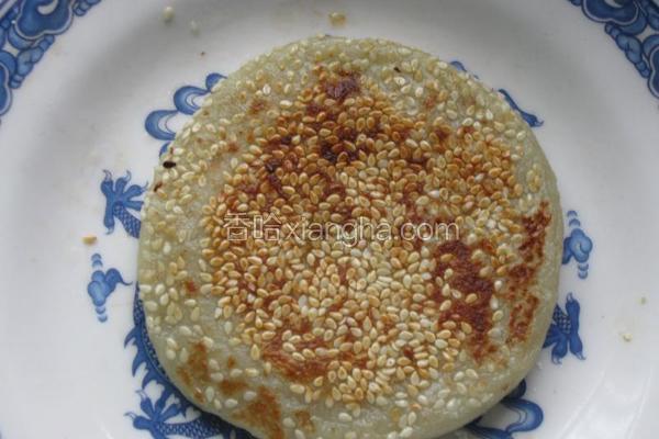 糯香芝麻番薯饼