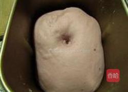 肉松馅紫薯面包的做法图解3