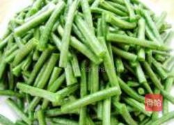 麻酱豇豆角的做法图解1